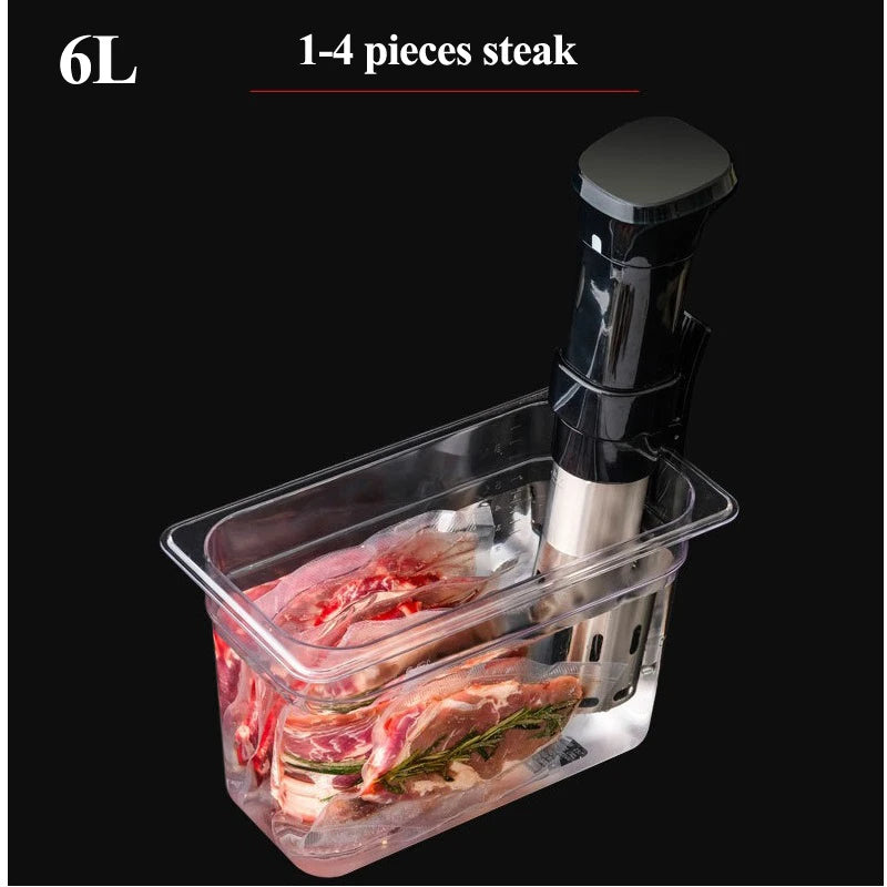 Sous Vide Cooker Container | 6L & 11L Food-Grade Storage Box for Precision Cooking