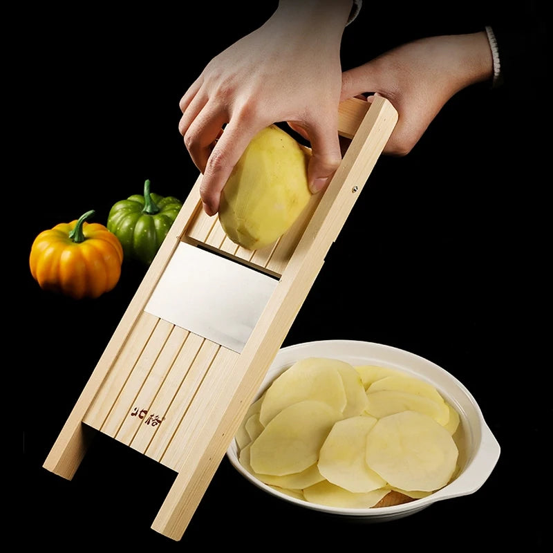 Wooden Mandoline Slicer