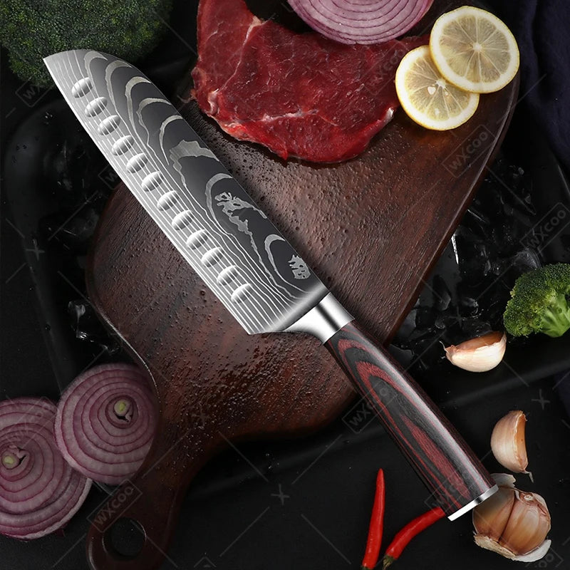 Professional Japanese Chef Knife | High-Carbon Stainless Steel